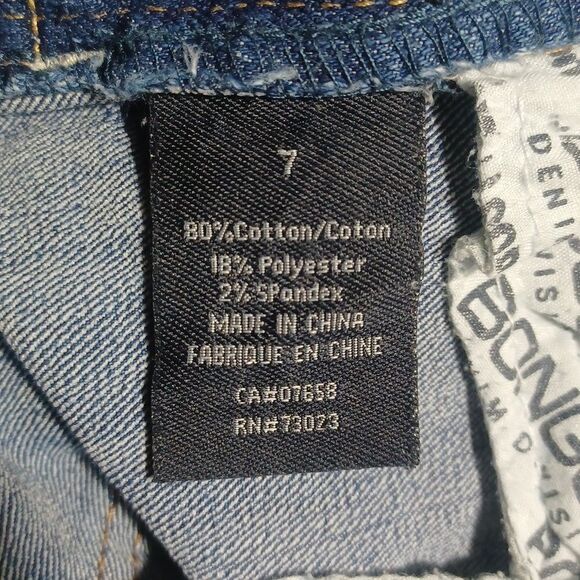 553722.....Bongo Low Rise Skinny Jeans Size 7, W30"  29"Inseam  7"Rise - Picture 7 of 7